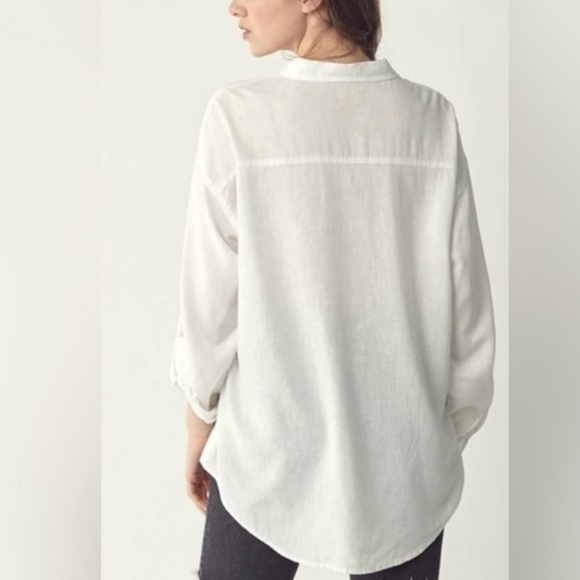 Risen Los Angeles Linen Blend Relaxed Fit Shirt - Picture 2 of 10